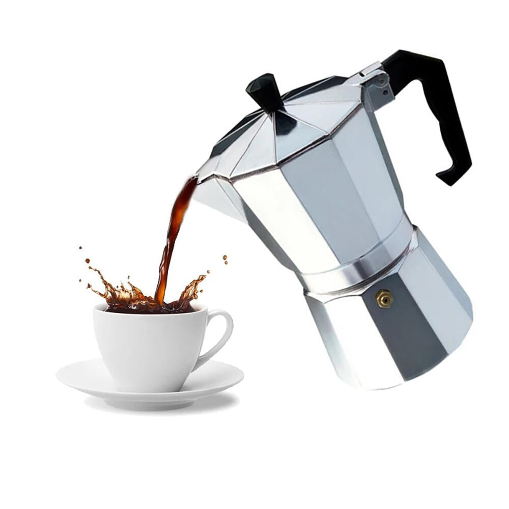 Cafetera Italiana Clásica 12 Tazas — Apta para Inducción