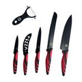 Set de Cuchillos Profesionales Antiadherentes — 6 Piezas de Acero Inoxidable